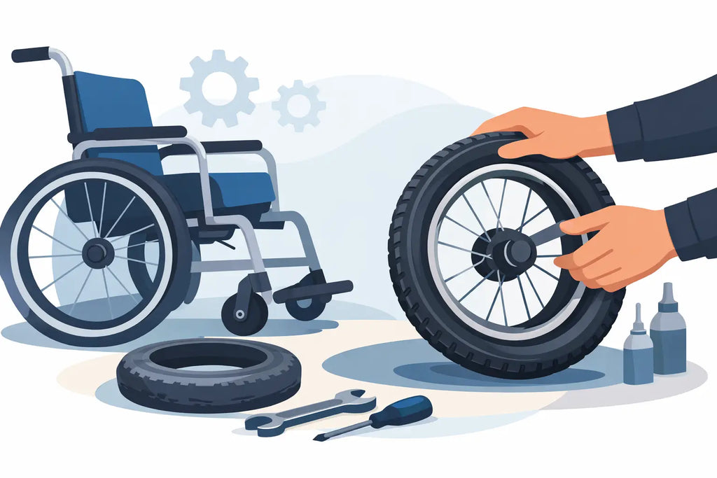Wheelchair Tyres Replacement Made Simple