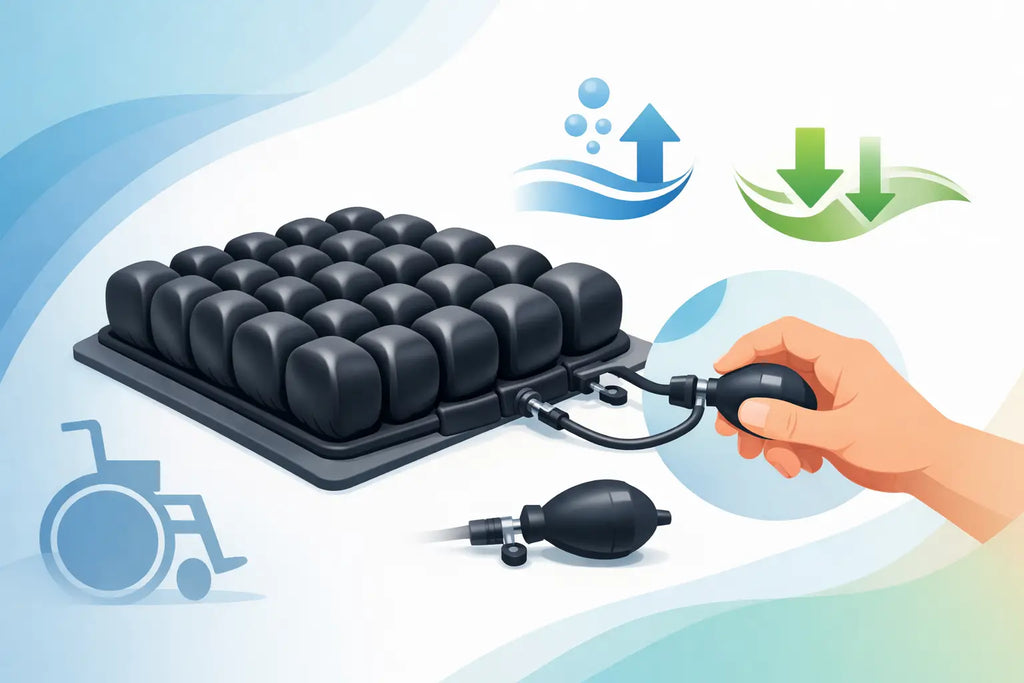 ROHO Cushion Air Adjustment Made Simple