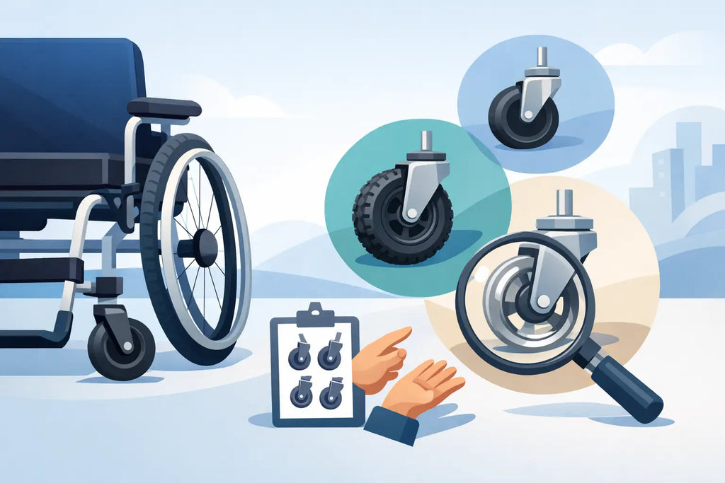 How to Choose Wheelchair Casters for Your Chair