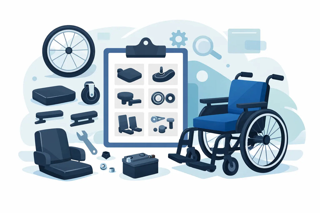 Wheelchair Spare Parts Catalogue Made Simple