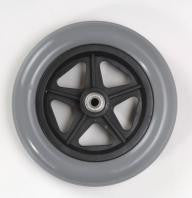 8"x 1-1/4" Castor Wheel, Grey